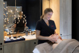 Parenthèse massage signé de la marque Thalgo