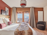 chambre double appartement la rosière ecrin blanc