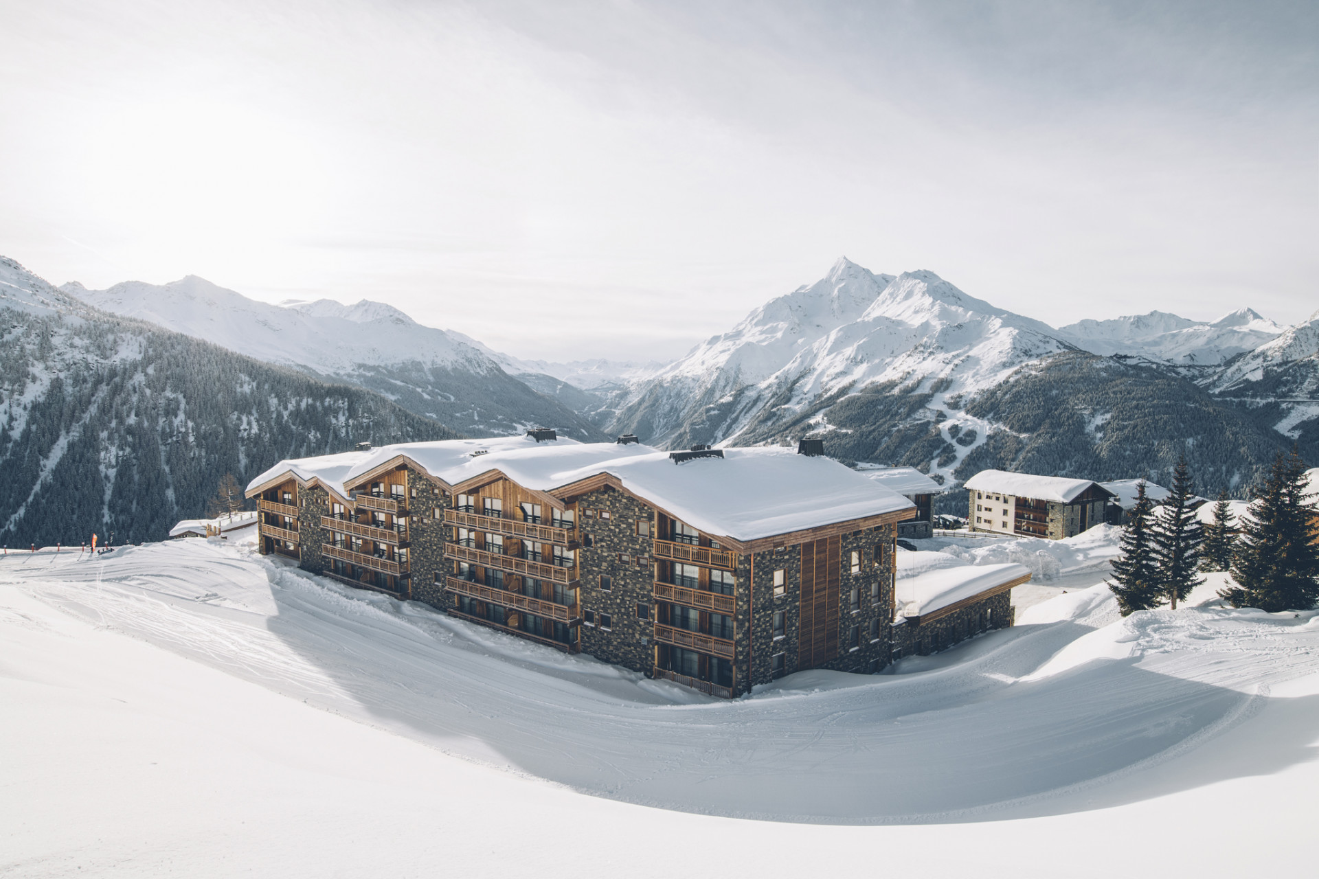 Vue depuis les pistes - © Maxime Coquard Vue depuis les pistes