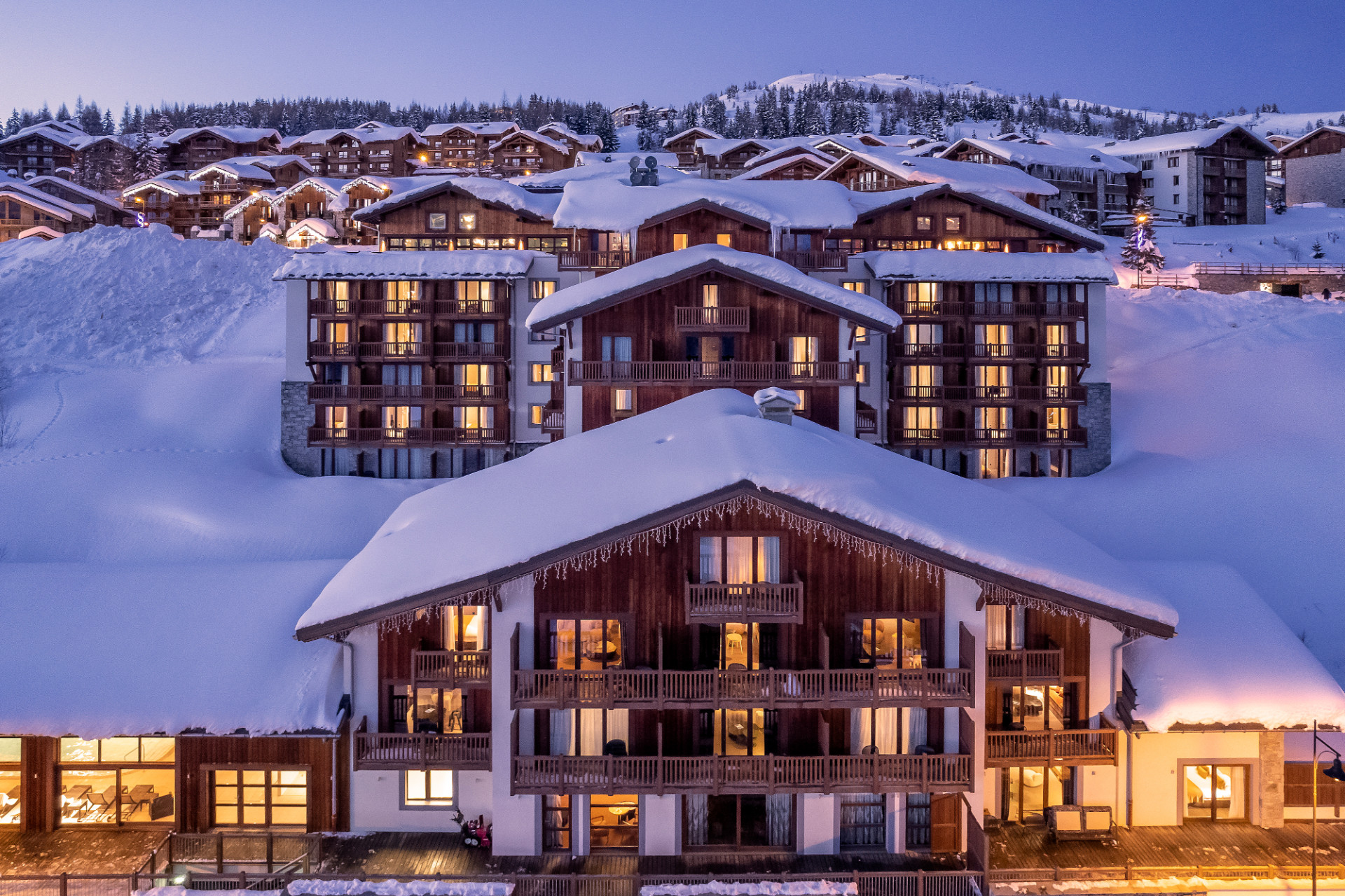 I.L.Y Hotels La Rosière - © HEURE BLEUE STUDIO I.L.Y Hotels La Rosière