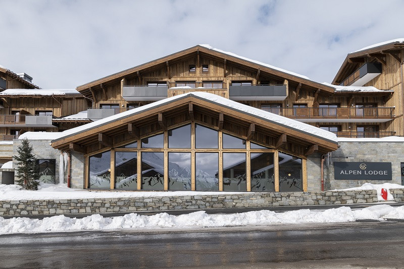 Extérieur de l'hôtel Alpen Lodge, La Rosière, vue 4
