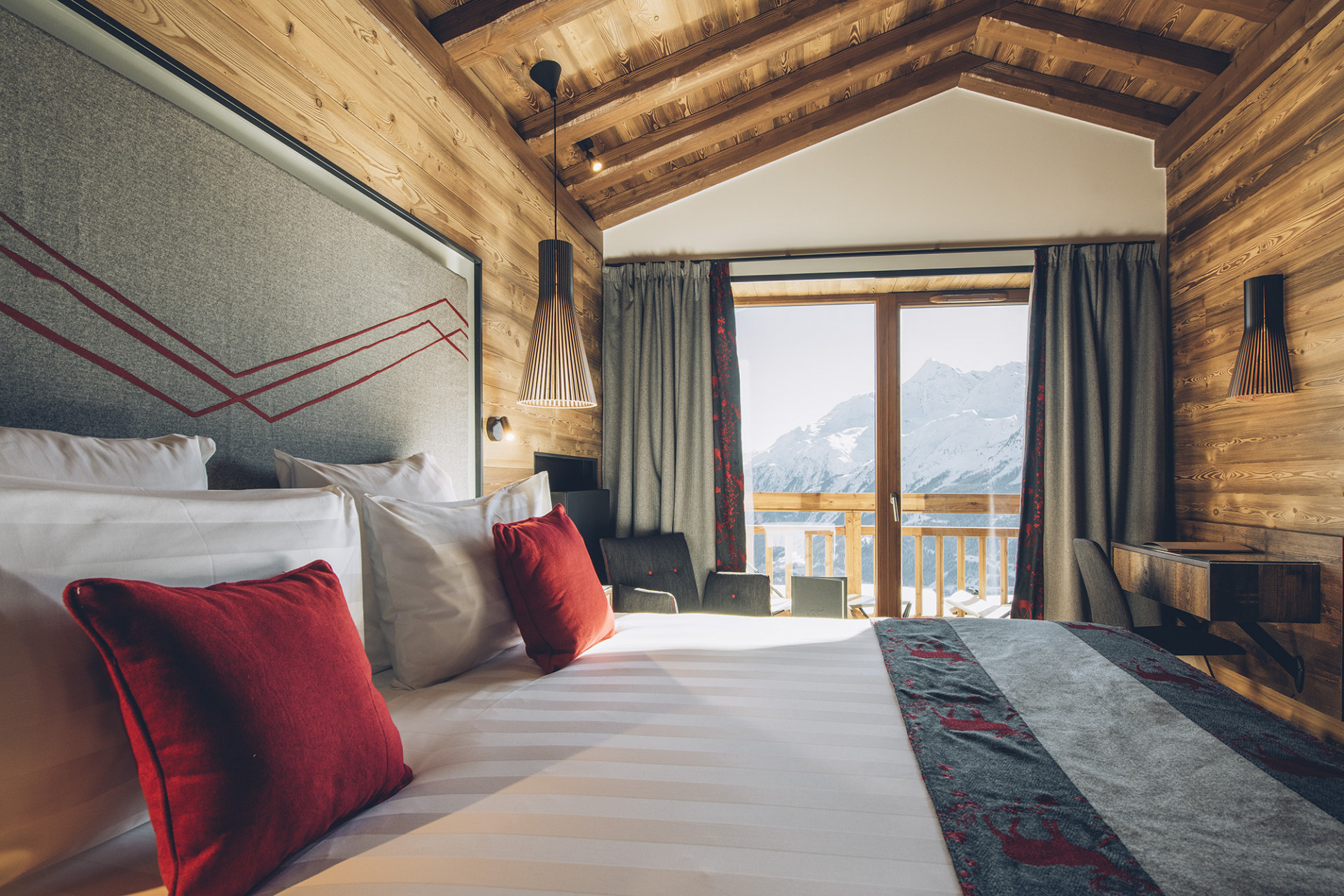 Exemple d'une chambre supérieure (25m²)