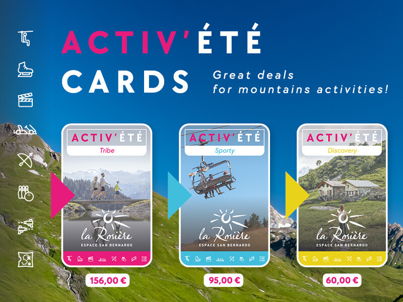 Great deals to take advantage of summer activities in La Rosière