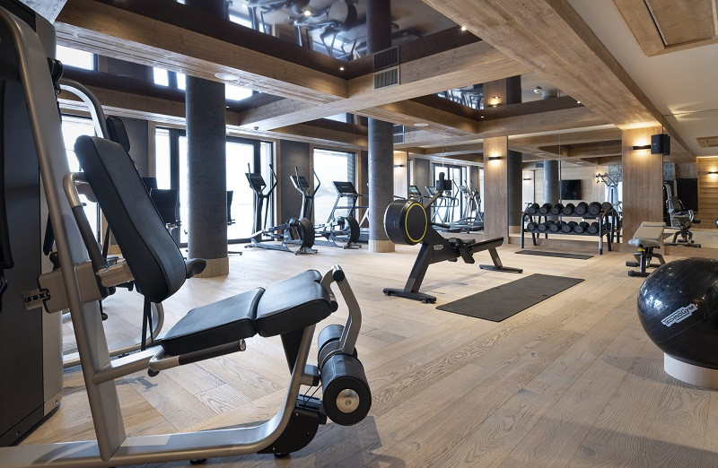 Salle de fitness, Résidence Alpen Lodge, La Rosière