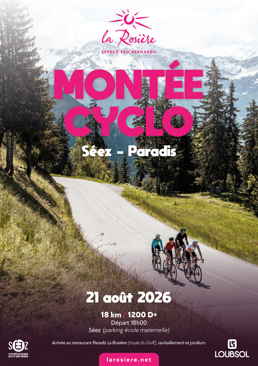 Montée Cyclo PARADiS - Séez > Golf de La Rosière_Séez Montée Cyclo PARADiS - Séez > Golf de La Rosière_Séez