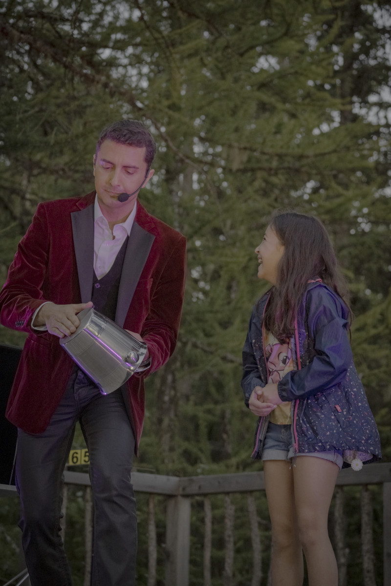 Spectacle : « Magic show time » de David Coven_La Rosière - Montvalezan