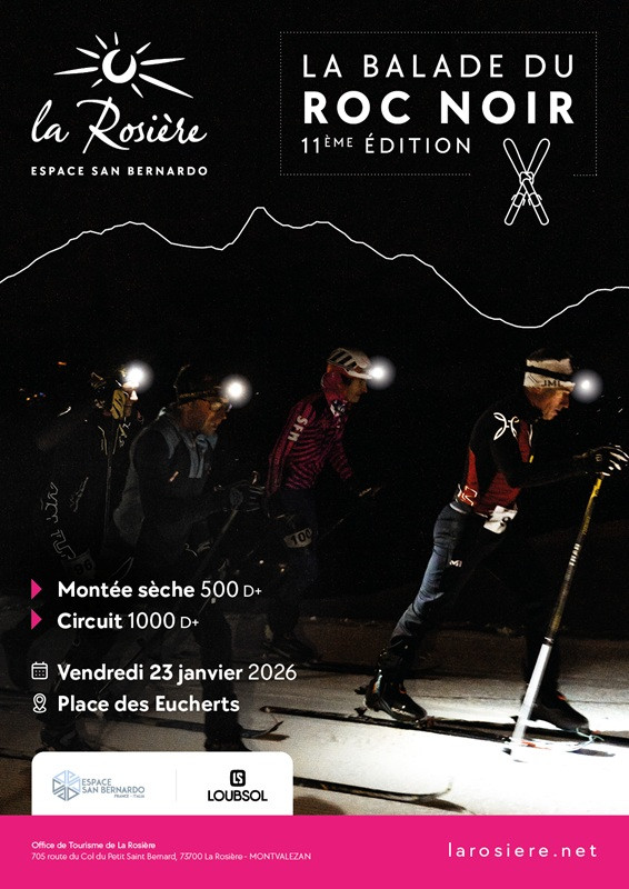 Affiche La Balade du Roc Noir - Edition 2026