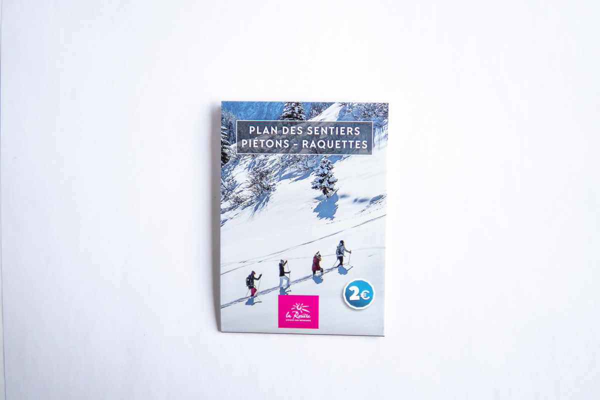 Plan des sentiers hiver 2022-2023