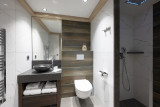 Salle de douche, Appartement 5P10PERS, Alpen Lodge, La Rosière