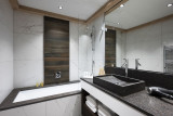 Salle de bain, Appartement 4P8PERS, Alpen Lodge, La Rosière
