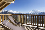 Balcon, Appartement 3 pièces, Le Hameau de Barthélémy, La Rosière