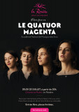 Pleins feux sur LE QUATUOR MAGENTA | Académie Festival de Musique des Arcs_La Rosière - Montvalezan