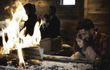 Au coin du feu dans un chalet pour Noël à La Rosière