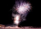Feu d'artifice Réveillon de Noël à La Rosière