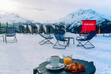 Petit-déjeuner sur les pistes, Restaurant PARADiS, La Rosière