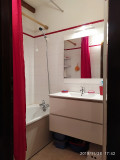 Salle de bain, Studio CR11B, La Rosière