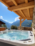 Jacuzzi  -  chalet bellacomba -  La Rosière -  Village Les Granges