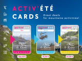 Cartes Activ'été, La Rosière Réservation GB