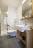 Salle de bain, Appartement Muscari RIT006, Chalet Grivola, La Rosière