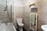 Salle de bain, Appartement APTN5, Le Planica, La Rosière