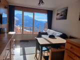 Séjour, Appartement CR12C, Les Chalets de La Rosière, vue 1