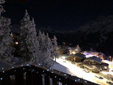 Panorama hiver de nuit, Appartement VAN512, La Rosière, vue 1
