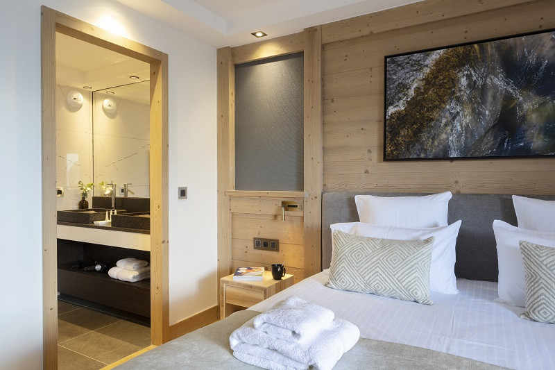 Chambre Deluxe, hôtel Alpen Lodge, La Rosière, vue 2