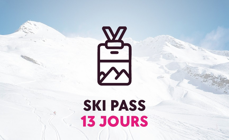 13-day ski pass, Espace San Bernardo