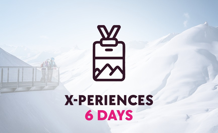 6-day ski pass X-PERIENCES, Espace San Bernardo
