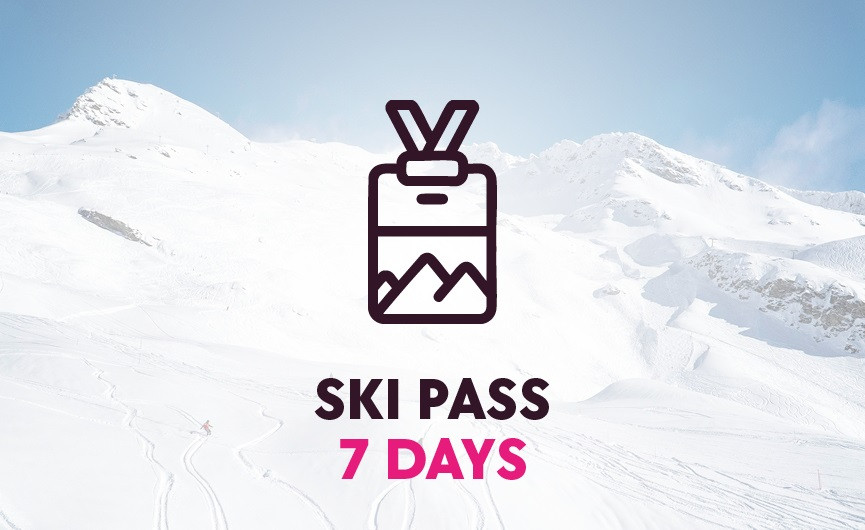 7-day ski pass, Espace San Bernardo