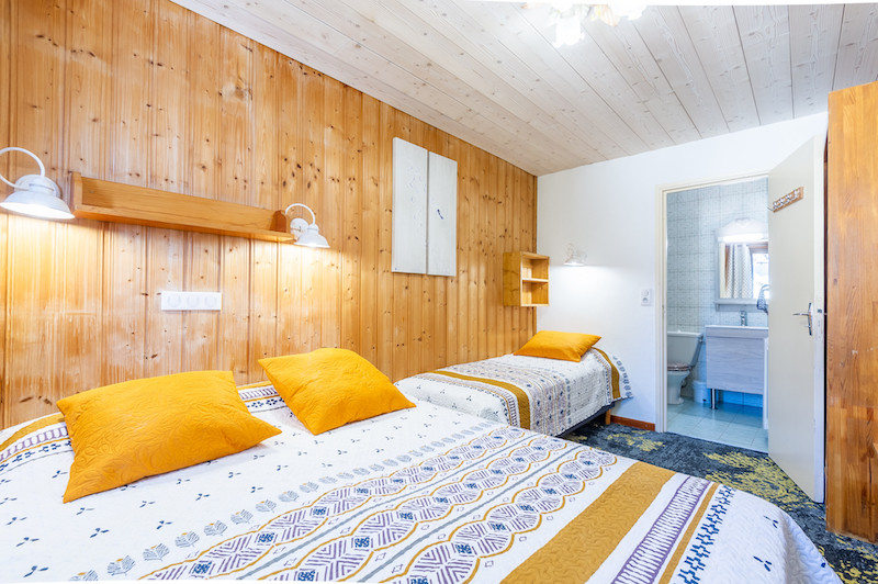 Chambre 2, avec salle de bain, Le Tyrol, La Rosière