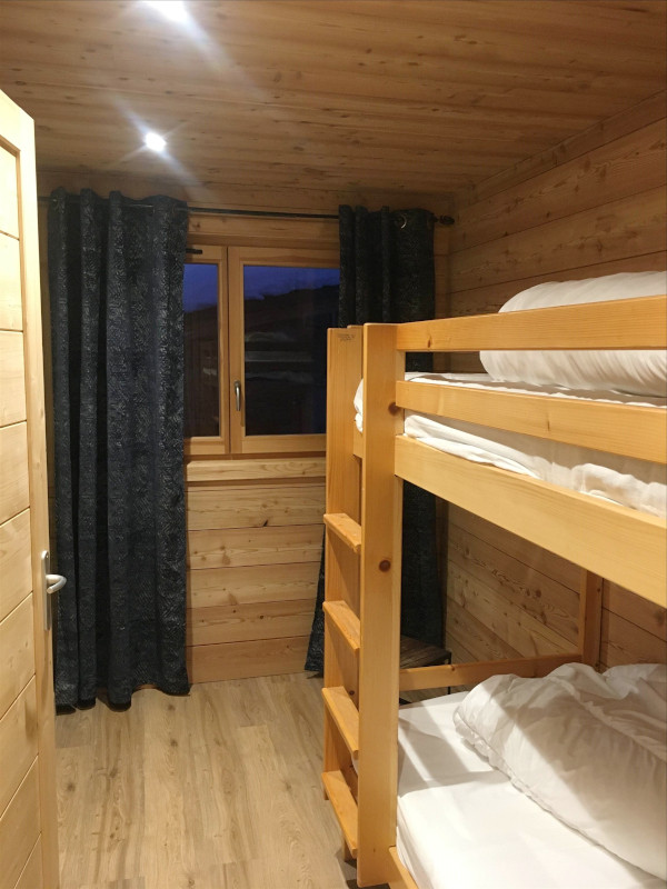 Chambre lits superposés, Le Petit Chalet, Le Villaret