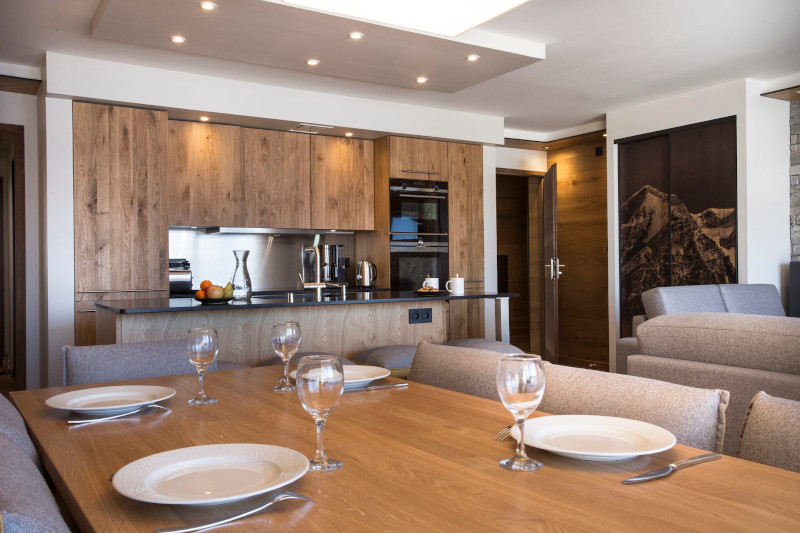 Cuisine Suite Supérieure 78m² cuisine suite superieure hotel alparena la rosiere