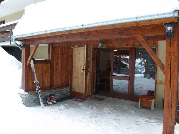 Entrée privative, accès pistes, appartement 105, Le Vanoise La Rosière