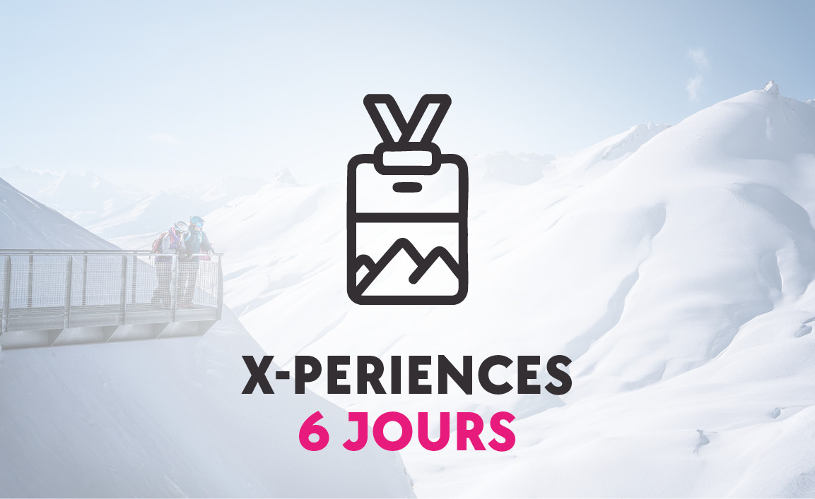 Forfait de ski 6 jours X-PERIENCES, Espace San Bernardo