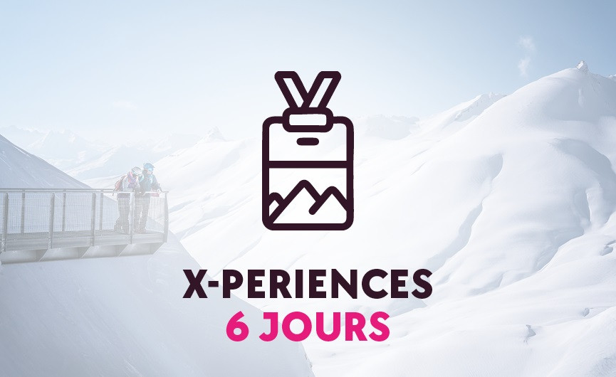 Forfait de ski 6 jours X-PERIENCES, Espace San Bernardo
