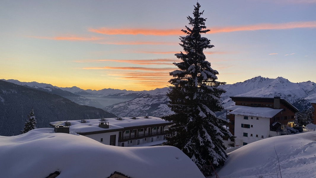 Vue extérieure hiver, Appartement LB015, La Louie Blanche, La Rosière, vue 1