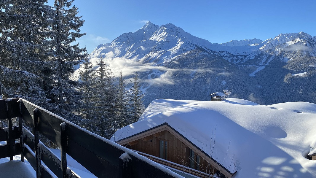 Vue extérieure hiver, Appartement LB015, La Louie Blanche, La Rosière, vue 4