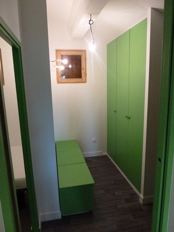 Hall d'entrée, Appartement en chalet GL032, La Rosière, vue 1