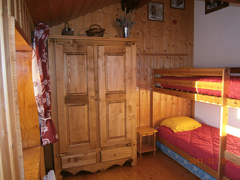 Chambre avec lits superposés, Chalet d'alpage EU001, La Rosière
