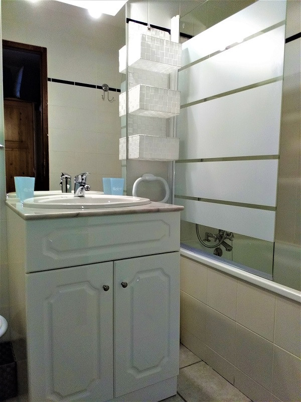 Salle de bain, Studio cabine CR1A, Les Chalets de La Rosière