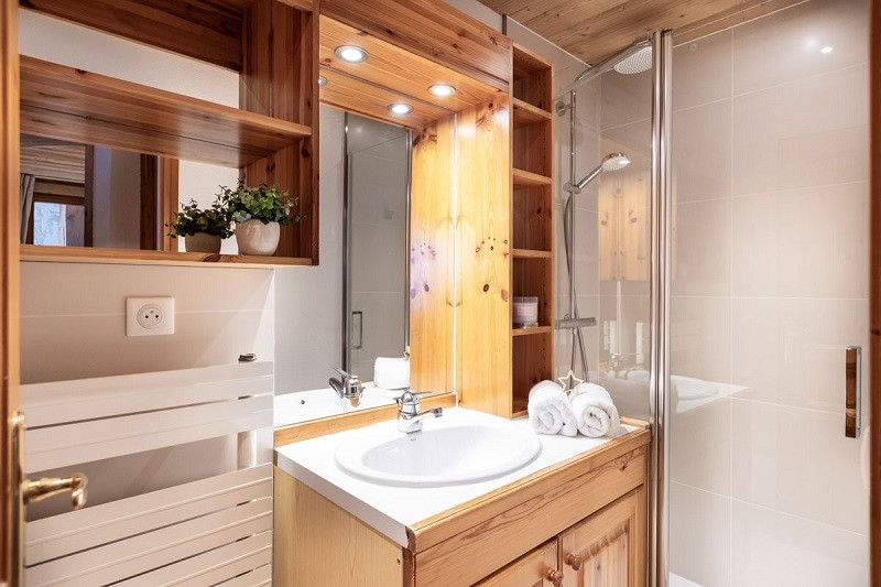 Salle de bain, Appartement CRYS3, Chalet Le Crystal, La Rosière