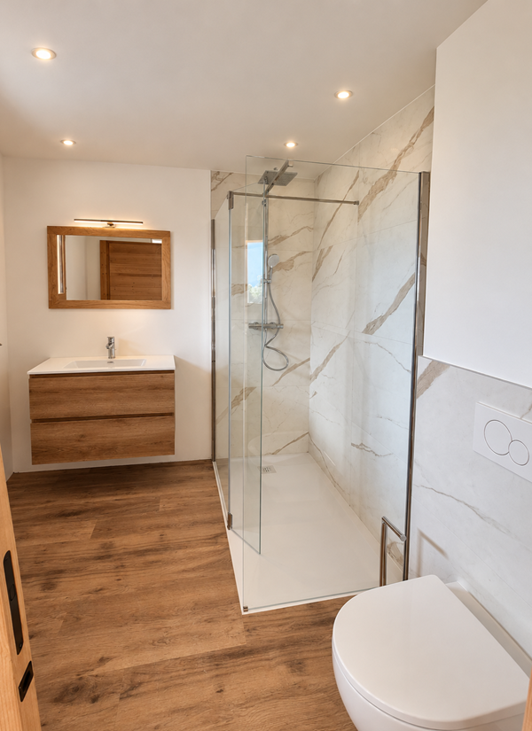 salle-de-bain-chambre 2 - Chalet Bellacomba - La Rosière - village Les Granges