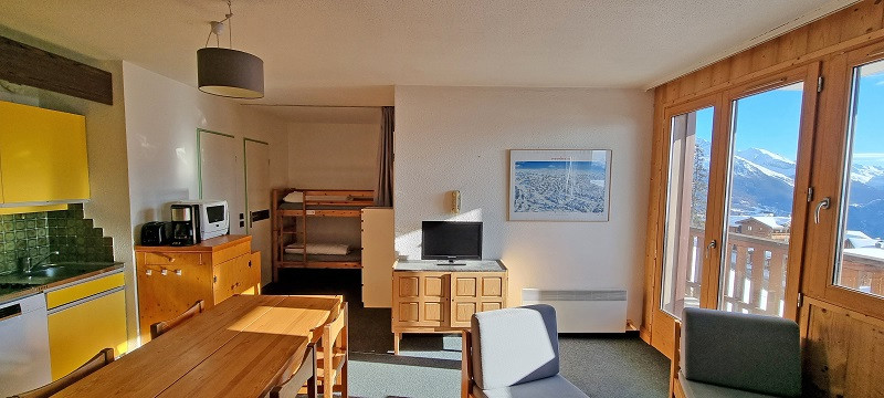 Séjour et coin montagne, Appartement VN209, La Vanoise, La Rosière, vue 1