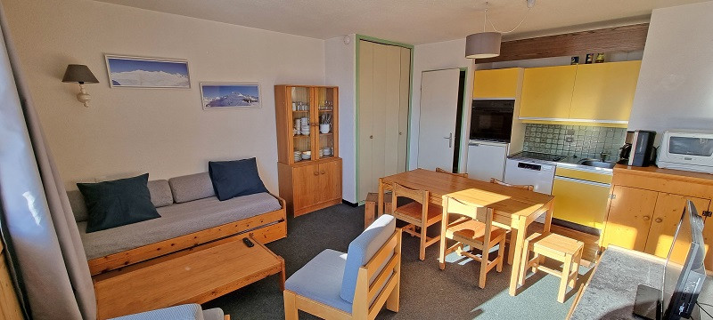 Séjour et cuisine, Appartement VN209, La Vanoise, La Rosière