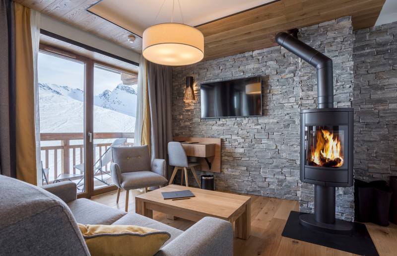 Séjour Suite Junior Famille 44m² sejour suite junior famille hotel alparena la rosiere