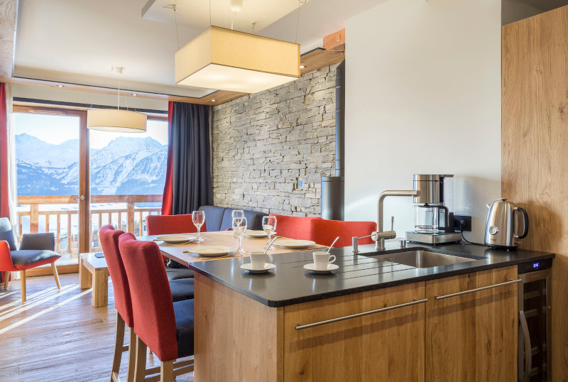 Séjour Suite Supérieure Famille 52m² sejour suite superieure famille hotel alparena la rosiere