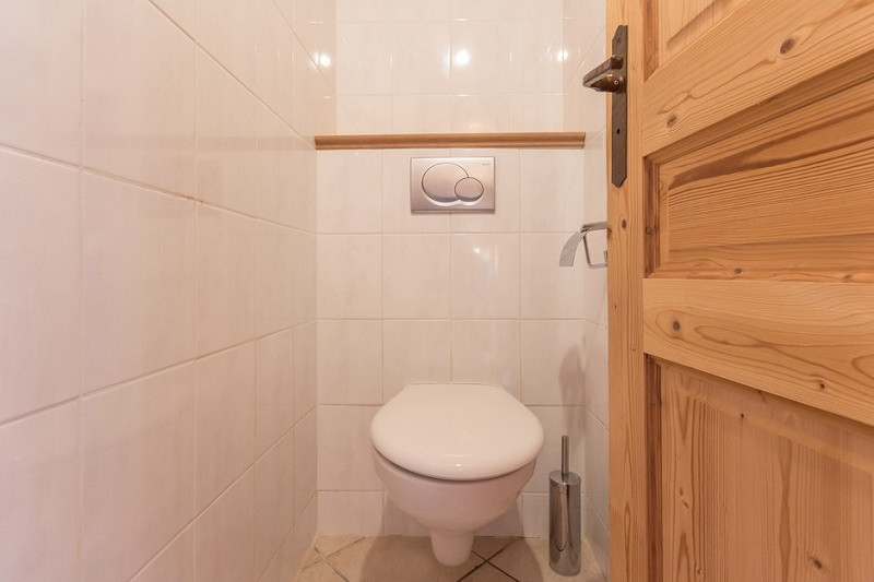 Toilettes, Studio cabine CR03A, Les Chalets de La Rosière