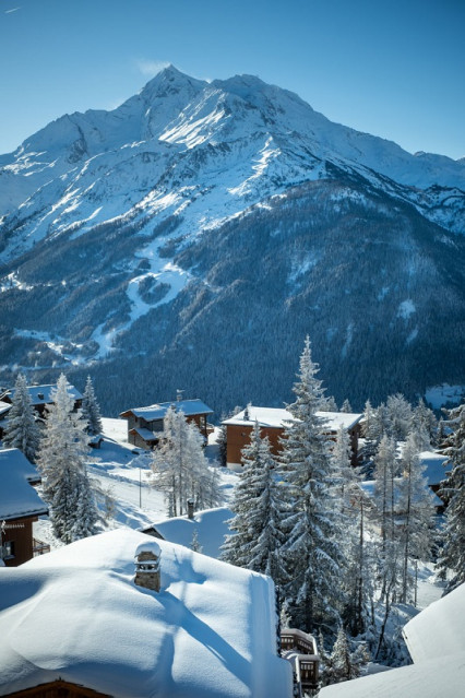 Panorama Hiver, Appartement CRYS6, Le Crystal, La Rosière, vue 2