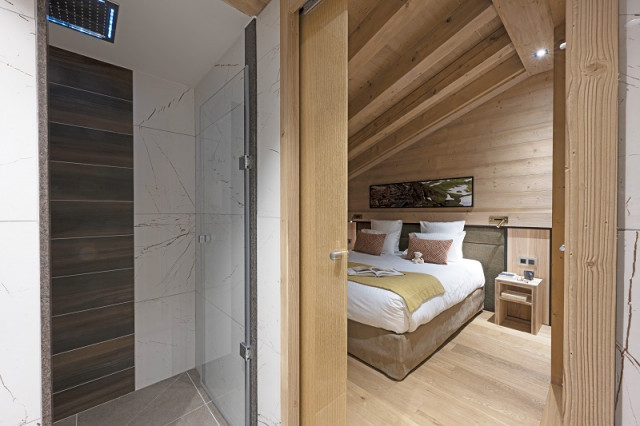 Chambre 1, Appartement 5P10PERS, Alpen Lodge, La Rosière, vue 2 chambre-1-appartement-5P10PERS-alpen-lodge-la-rosiere-vue-2
